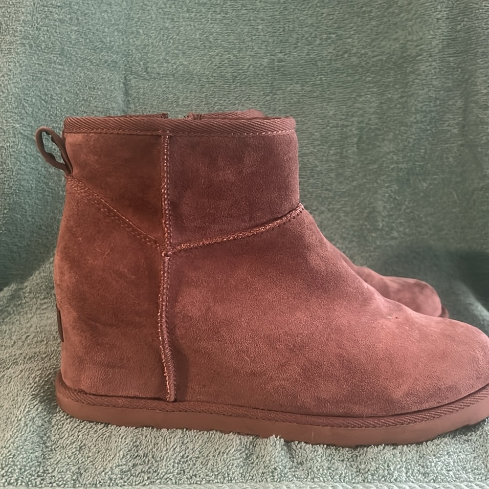Dunes wedge boots